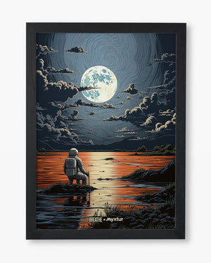 Lunar Reflections [BREATHE] Art-Poster