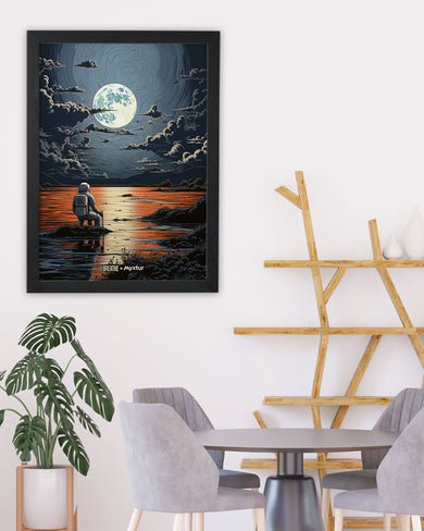 Lunar Reflections [BREATHE] Art-Poster
