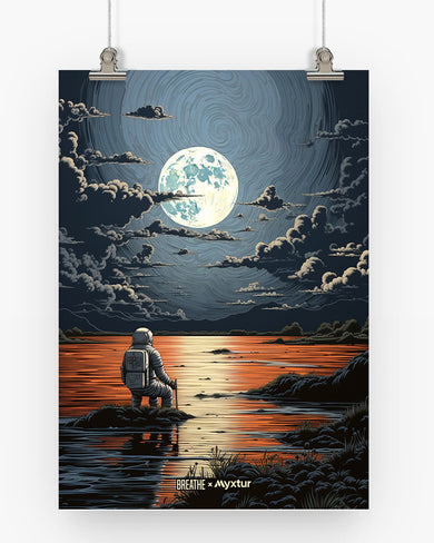 Lunar Reflections [BREATHE] Art-Poster