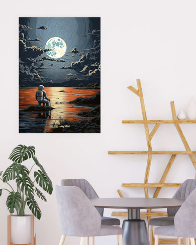 Lunar Reflections [BREATHE] Art-Poster