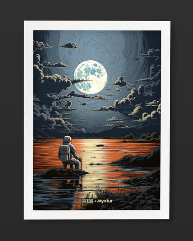 Lunar Reflections [BREATHE] Art-Poster