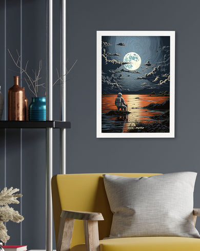 Lunar Reflections [BREATHE] Art-Poster