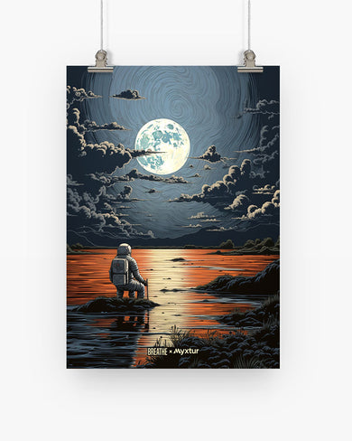 Lunar Reflections [BREATHE] Art-Poster