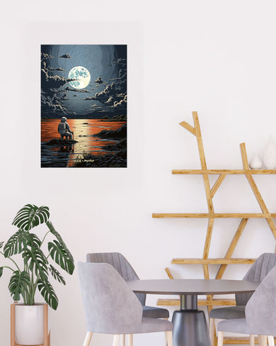 Lunar Reflections [BREATHE] Art-Poster