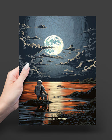 Lunar Reflections [BREATHE] Art-Poster