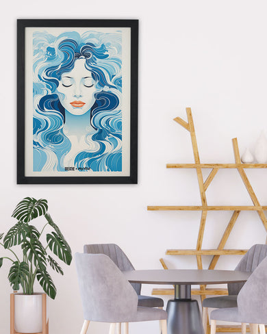 Elegance in Watercolor [BREATHE] Art-Poster