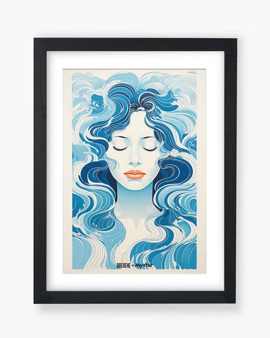 Elegance in Watercolor [BREATHE] Art-Poster