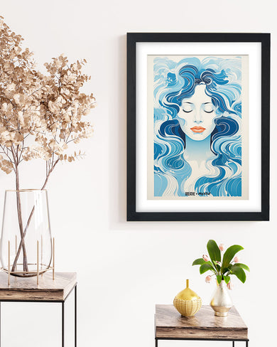 Elegance in Watercolor [BREATHE] Art-Poster