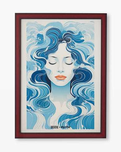 Elegance in Watercolor [BREATHE] Art-Poster