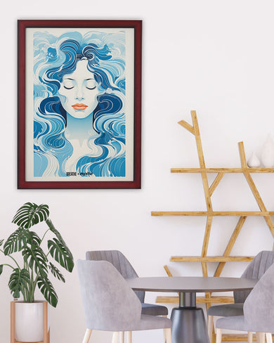 Elegance in Watercolor [BREATHE] Art-Poster