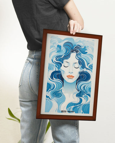 Elegance in Watercolor [BREATHE] Art-Poster