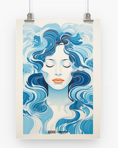 Elegance in Watercolor [BREATHE] Art-Poster