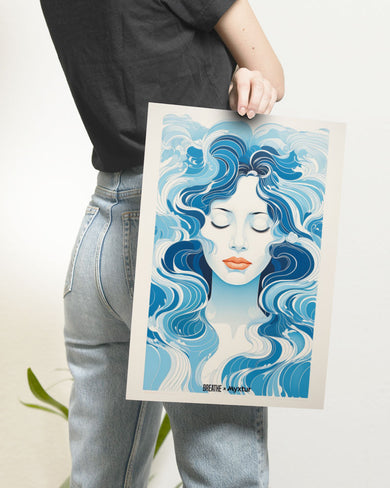 Elegance in Watercolor [BREATHE] Art-Poster