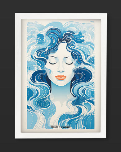 Elegance in Watercolor [BREATHE] Art-Poster
