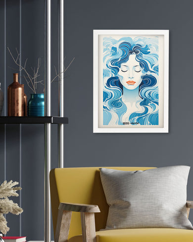 Elegance in Watercolor [BREATHE] Art-Poster