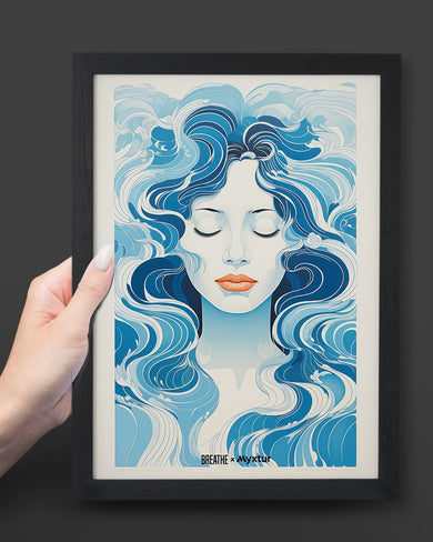 Elegance in Watercolor [BREATHE] Art-Poster
