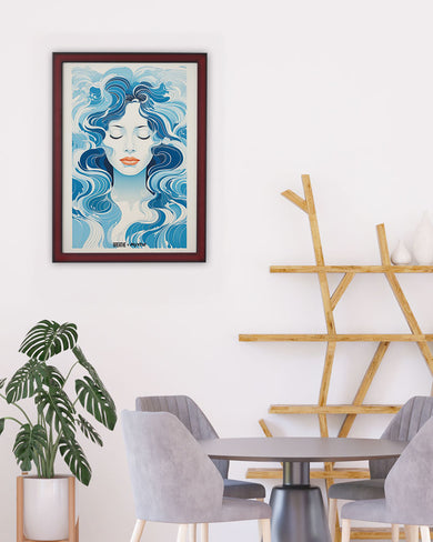 Elegance in Watercolor [BREATHE] Art-Poster