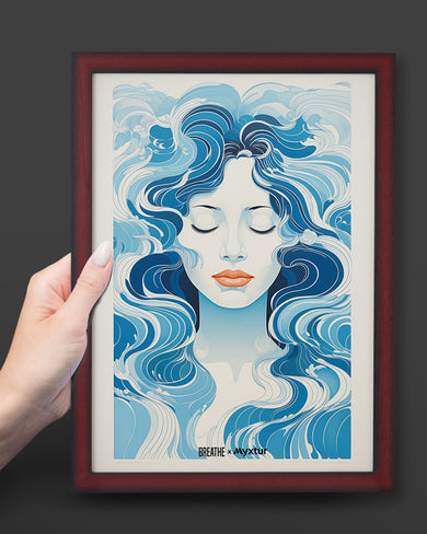 Elegance in Watercolor [BREATHE] Art-Poster