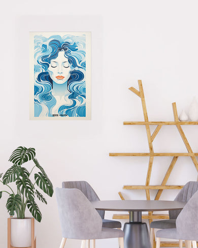 Elegance in Watercolor [BREATHE] Art-Poster