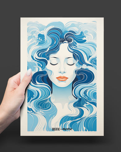 Elegance in Watercolor [BREATHE] Art-Poster