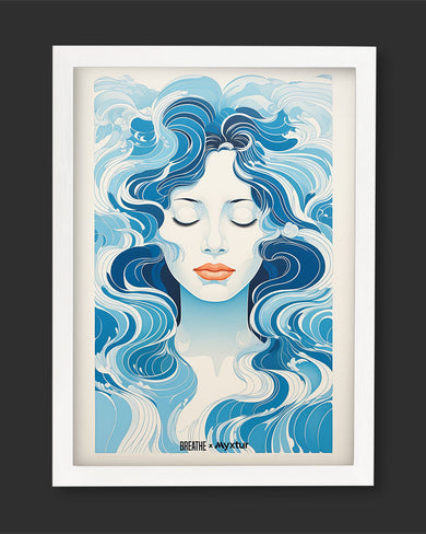 Elegance in Watercolor [BREATHE] Art-Poster