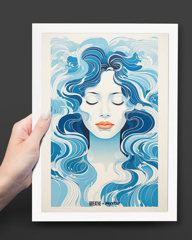 Elegance in Watercolor [BREATHE] Art-Poster