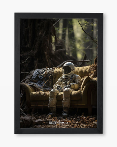 Space Couch Seclusion [BREATHE] Art-Poster