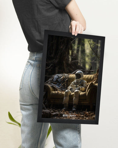 Space Couch Seclusion [BREATHE] Art-Poster