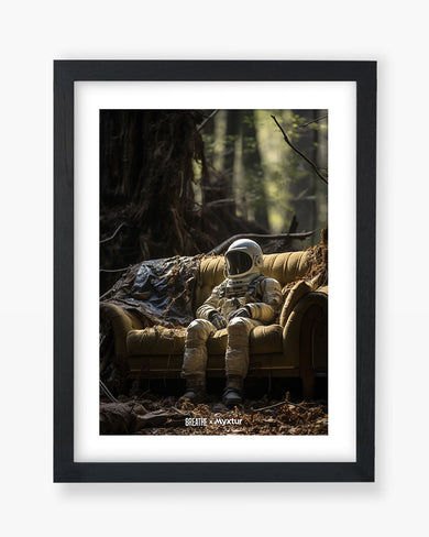 Space Couch Seclusion [BREATHE] Art-Poster