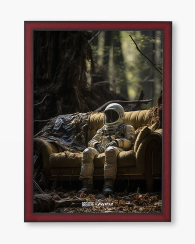 Space Couch Seclusion [BREATHE] Art-Poster
