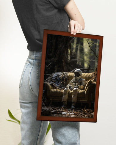 Space Couch Seclusion [BREATHE] Art-Poster