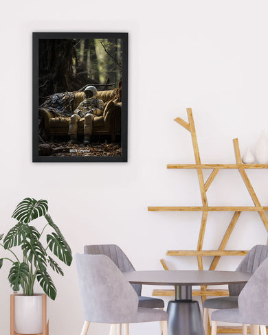 Space Couch Seclusion [BREATHE] Art-Poster