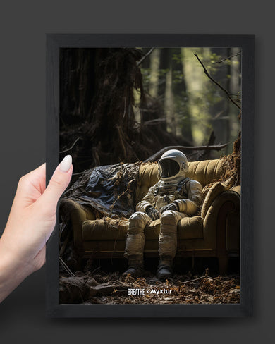 Space Couch Seclusion [BREATHE] Art-Poster