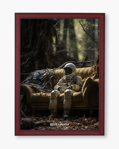 Space Couch Seclusion [BREATHE] Art-Poster