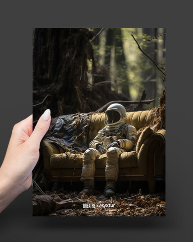 Space Couch Seclusion [BREATHE] Art-Poster