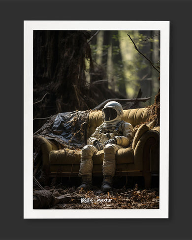 Space Couch Seclusion [BREATHE] Art-Poster