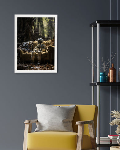 Space Couch Seclusion [BREATHE] Art-Poster