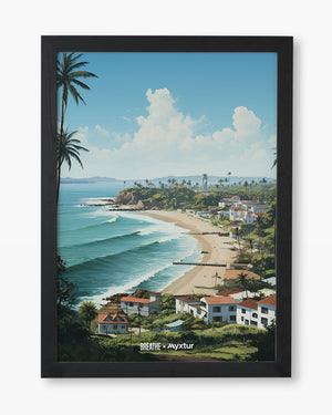 Goan Coastal Vista [BREATHE] Art-Poster