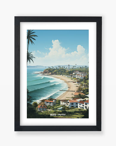 Goan Coastal Vista [BREATHE] Art-Poster