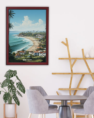 Goan Coastal Vista [BREATHE] Art-Poster