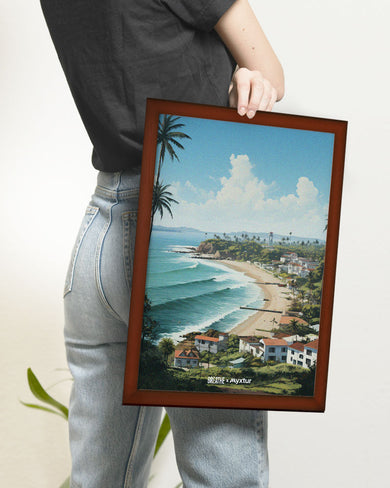 Goan Coastal Vista [BREATHE] Art-Poster