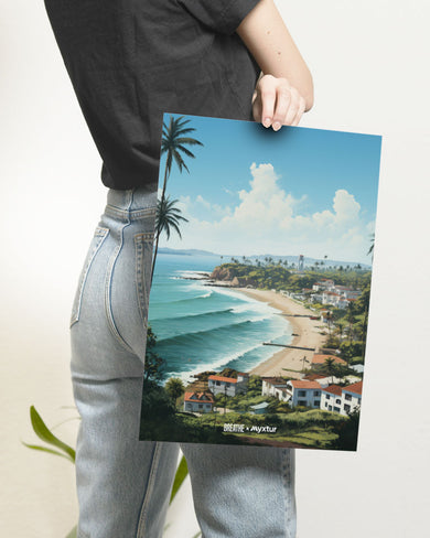 Goan Coastal Vista [BREATHE] Art-Poster