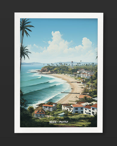 Goan Coastal Vista [BREATHE] Art-Poster