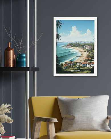 Goan Coastal Vista [BREATHE] Art-Poster