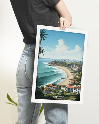 Goan Coastal Vista [BREATHE] Art-Poster