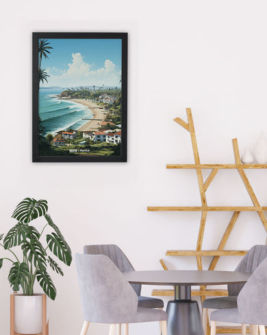 Goan Coastal Vista [BREATHE] Art-Poster