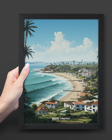 Goan Coastal Vista [BREATHE] Art-Poster