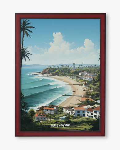 Goan Coastal Vista [BREATHE] Art-Poster