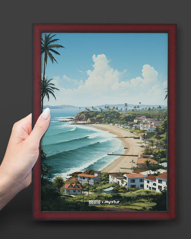 Goan Coastal Vista [BREATHE] Art-Poster