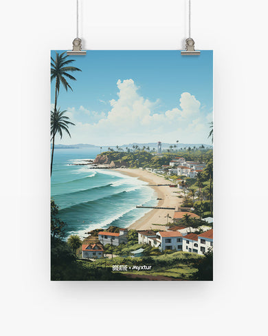 Goan Coastal Vista [BREATHE] Art-Poster
